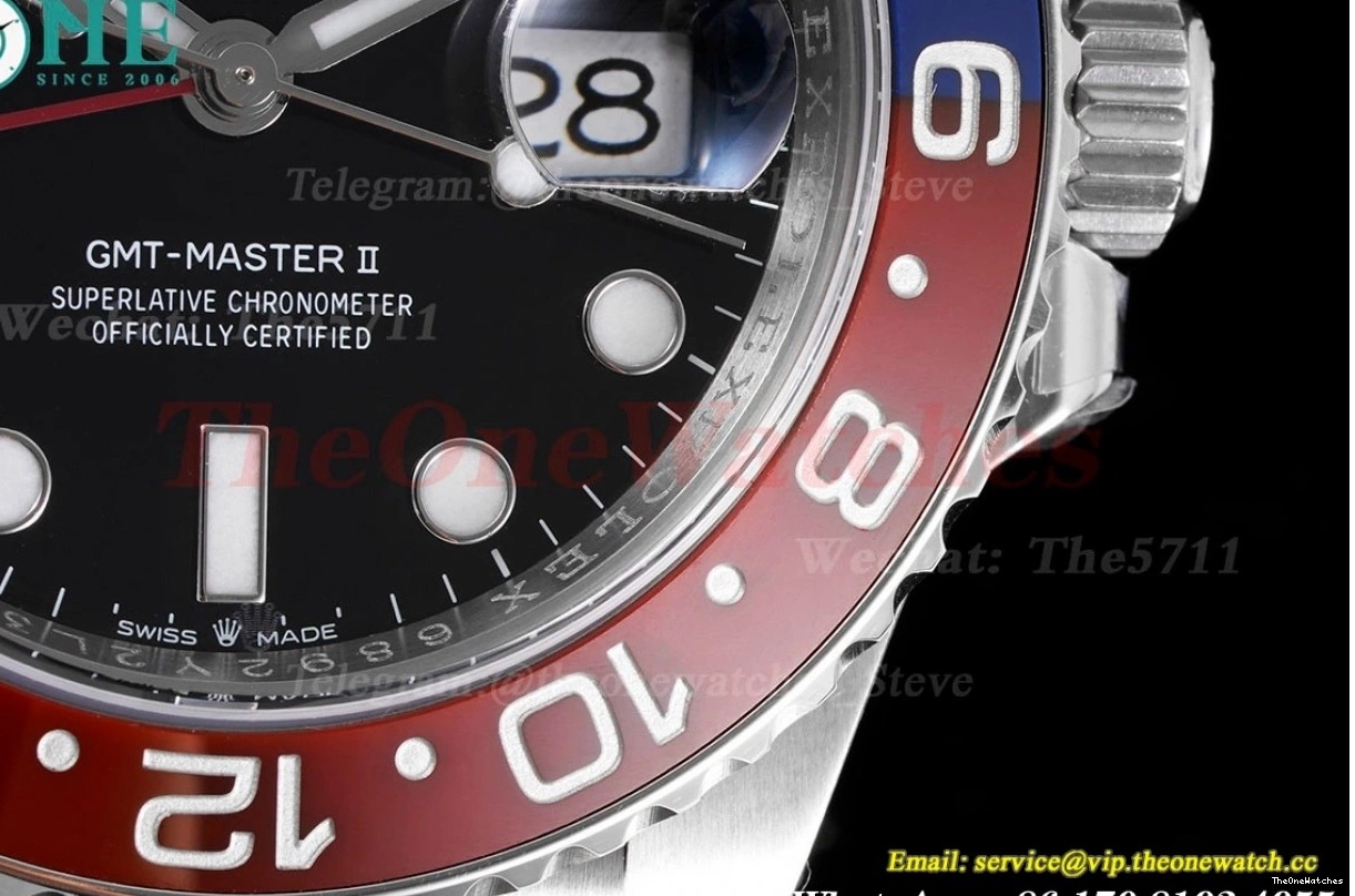 SS SS Red 126710 II 40mm Master C+F Blue V2 Pepsi GMT VR3285 0126